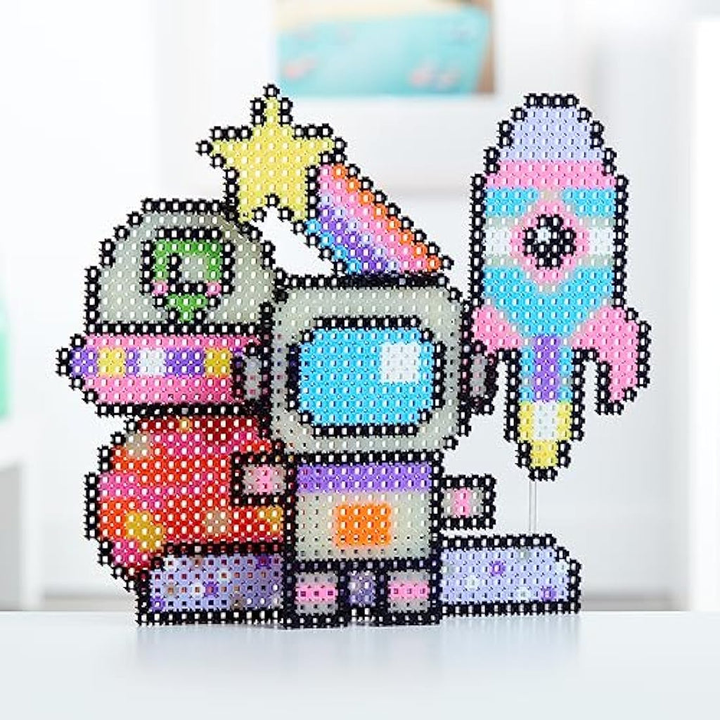 Simbrix Glowing Galactic Theme Pack - 1500+ Piece STEAM Craft Kit