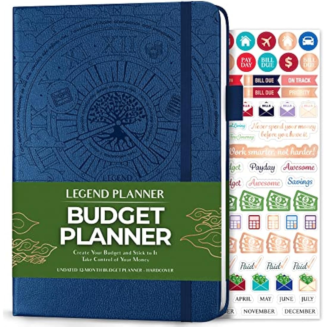 Legend Budget Planner – Financial Organizer & Expense Tracker, Mystic Blue