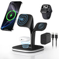 Jolof Store 3-in-1 MagSafe Wireless Charging Station for iPhone & AirPods