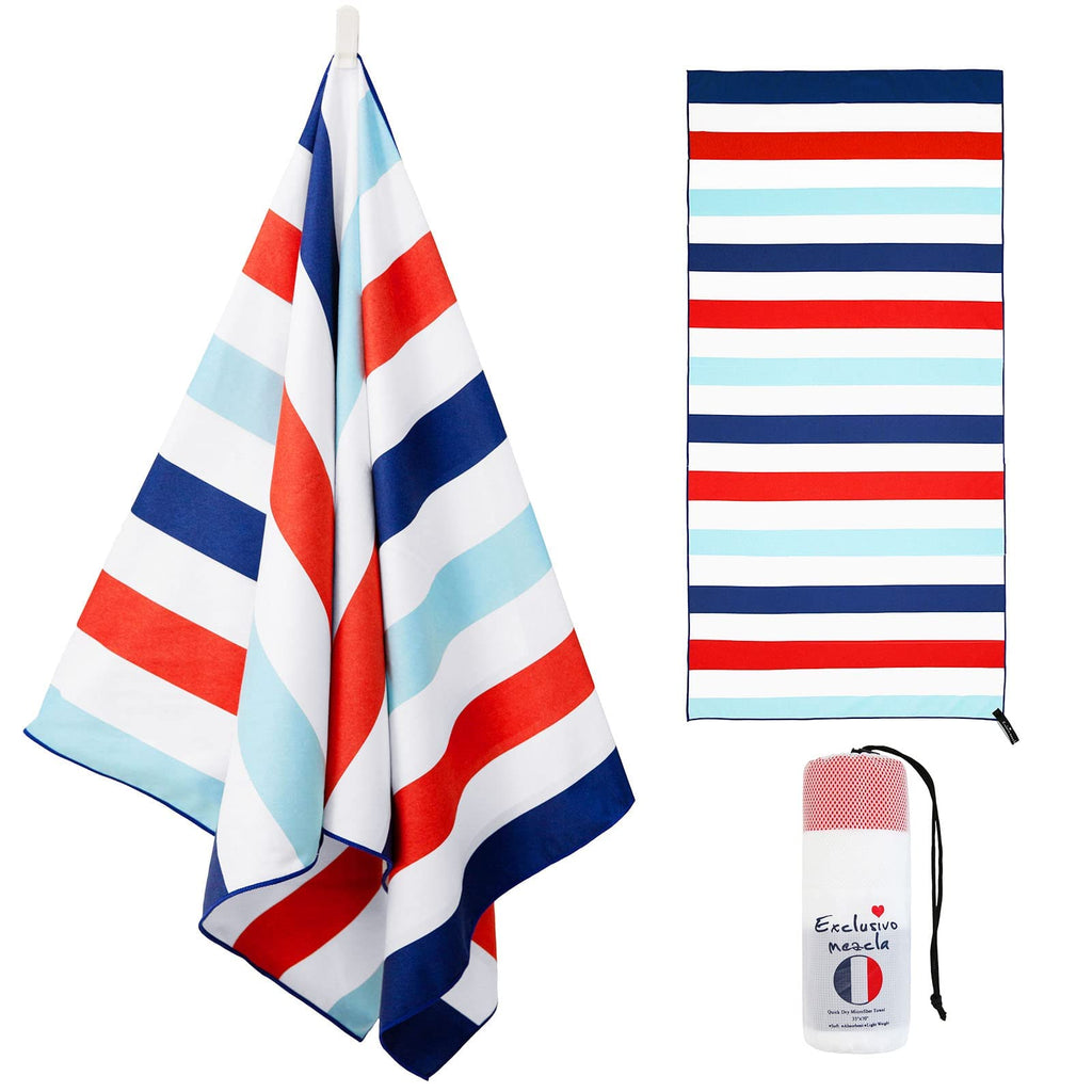 Exclusivo Mezcla Oversized Microfiber Beach Pool Towel for Adults, 180x90cm - image 1