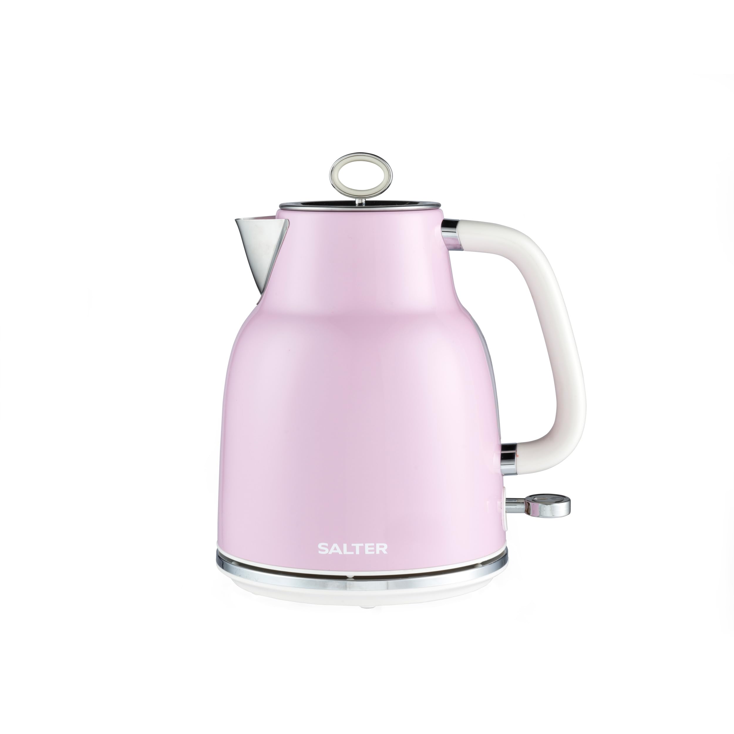 Salter Retro Electric Kettle – 1.7L Rapid Boil Vintage Pink Design