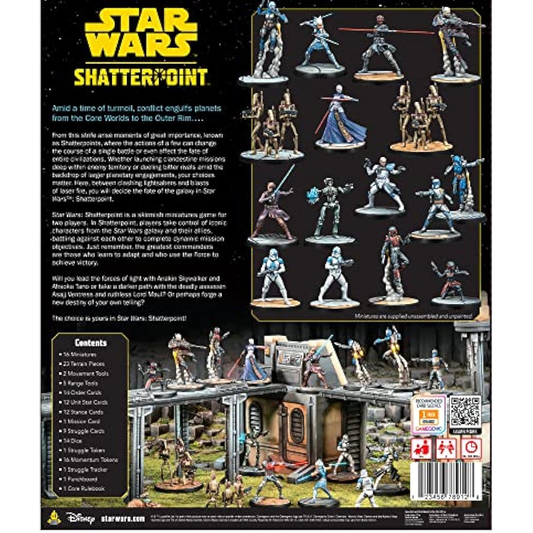 Star Wars Shatterpoint Core Set – Atomic Mass Games Tabletop Strategy