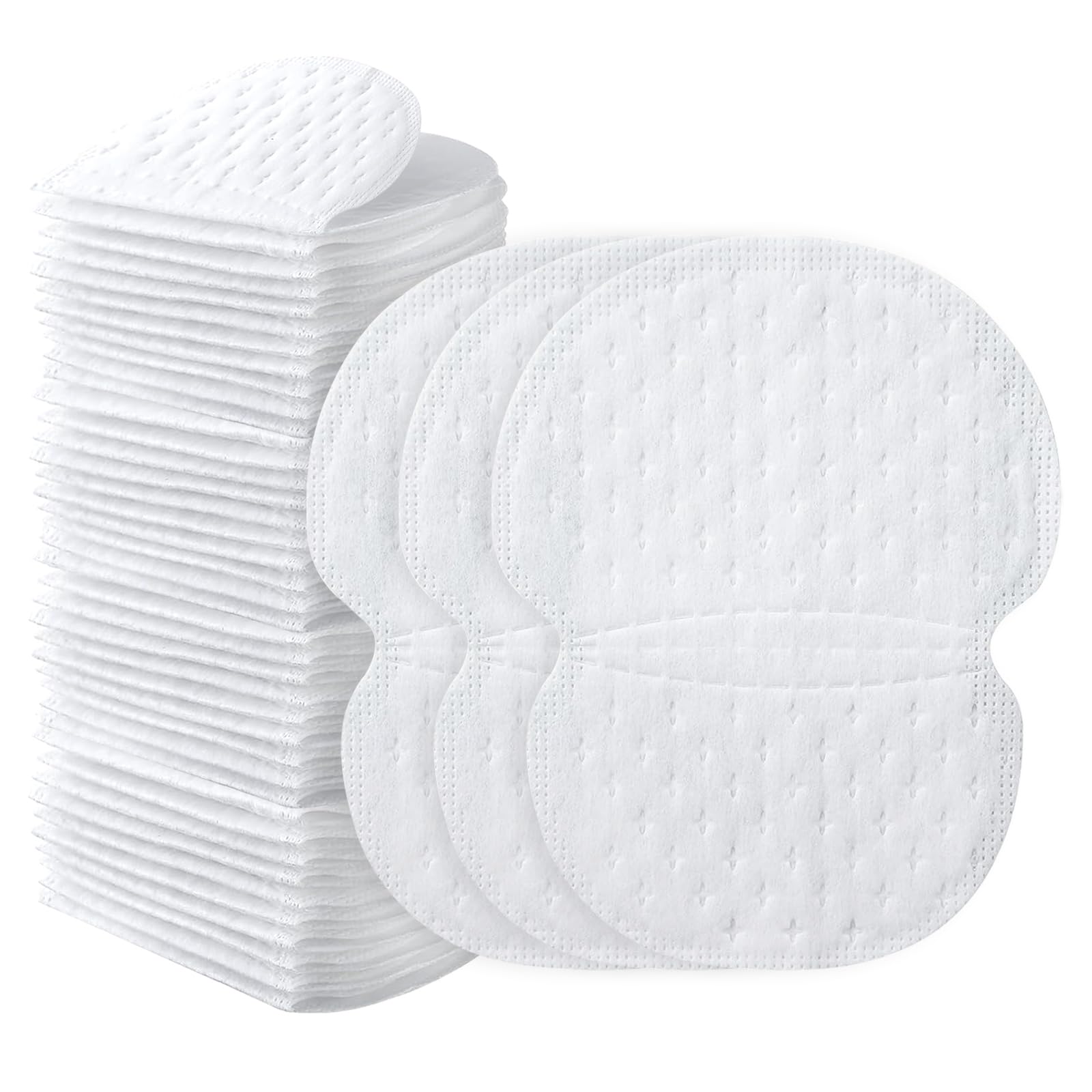 Huakaile Underarm Sweat Pads - 100 Pcs Absorbent Armpit Guards for Clothing
