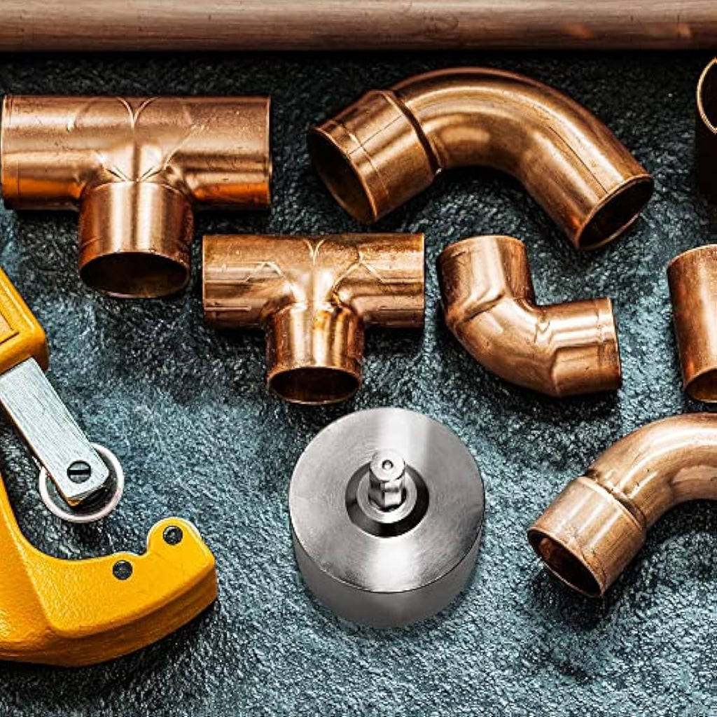 Vouyar All-Metal Copper Pipe Cleaner | Drill Tube Cleaning Brush Triple Set
