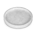 Silk Route Home Round White Marble Vanity Tray - 25cm Multipurpose Decor