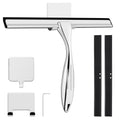 10 Inch Shower Squeegee – Stainless Steel Glass Door Cleaner