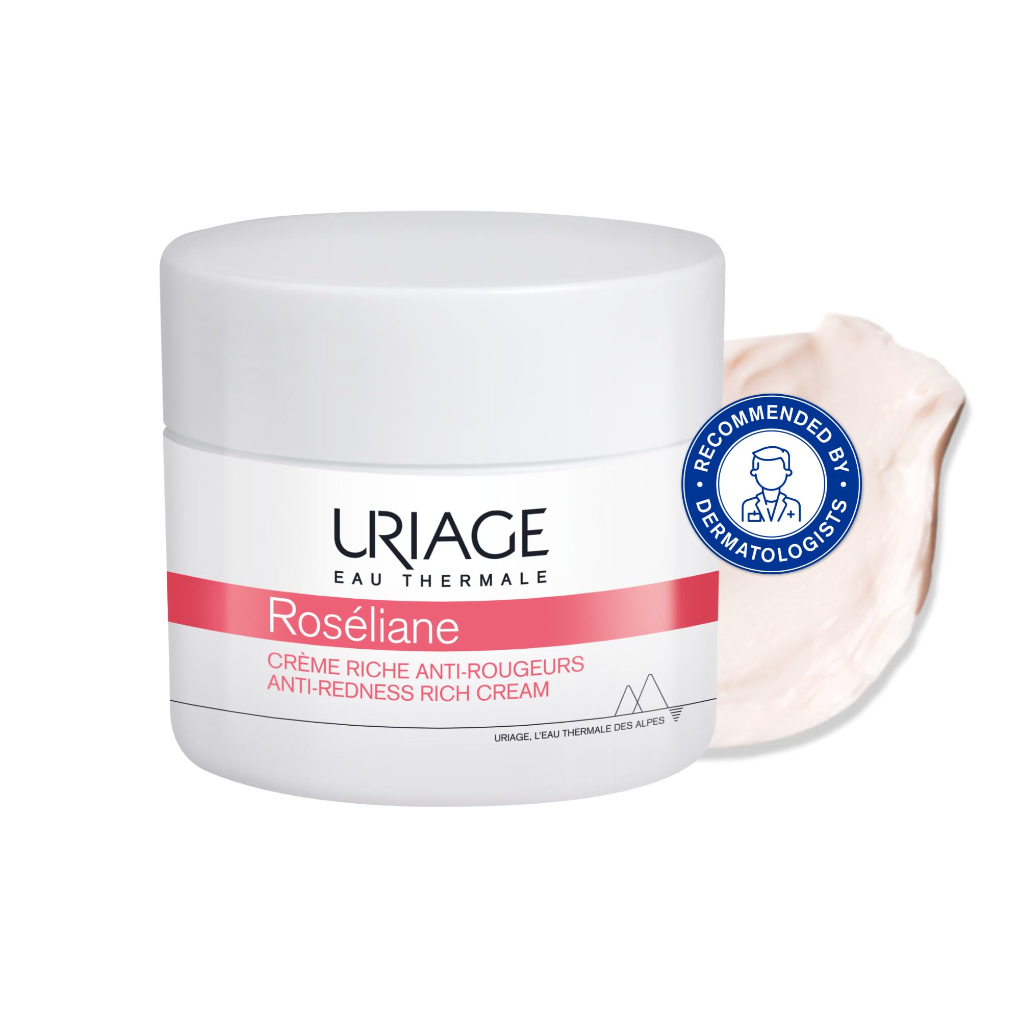 Uriage Roséliane Anti-Redness Rich Face Cream for Dry Sensitive Skin – 50ml