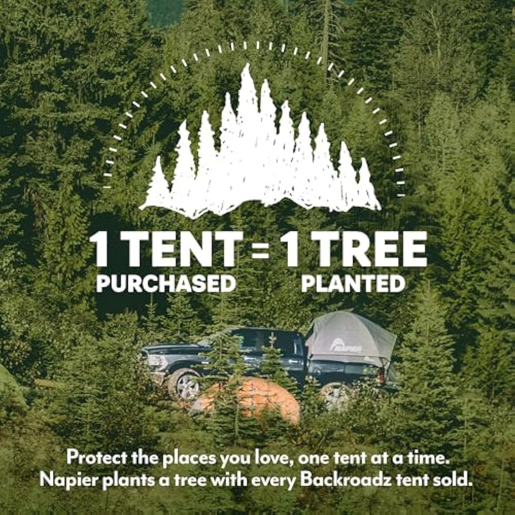 Napier Backroadz Truck Bed Tent | 2-Person Waterproof Camping Tent