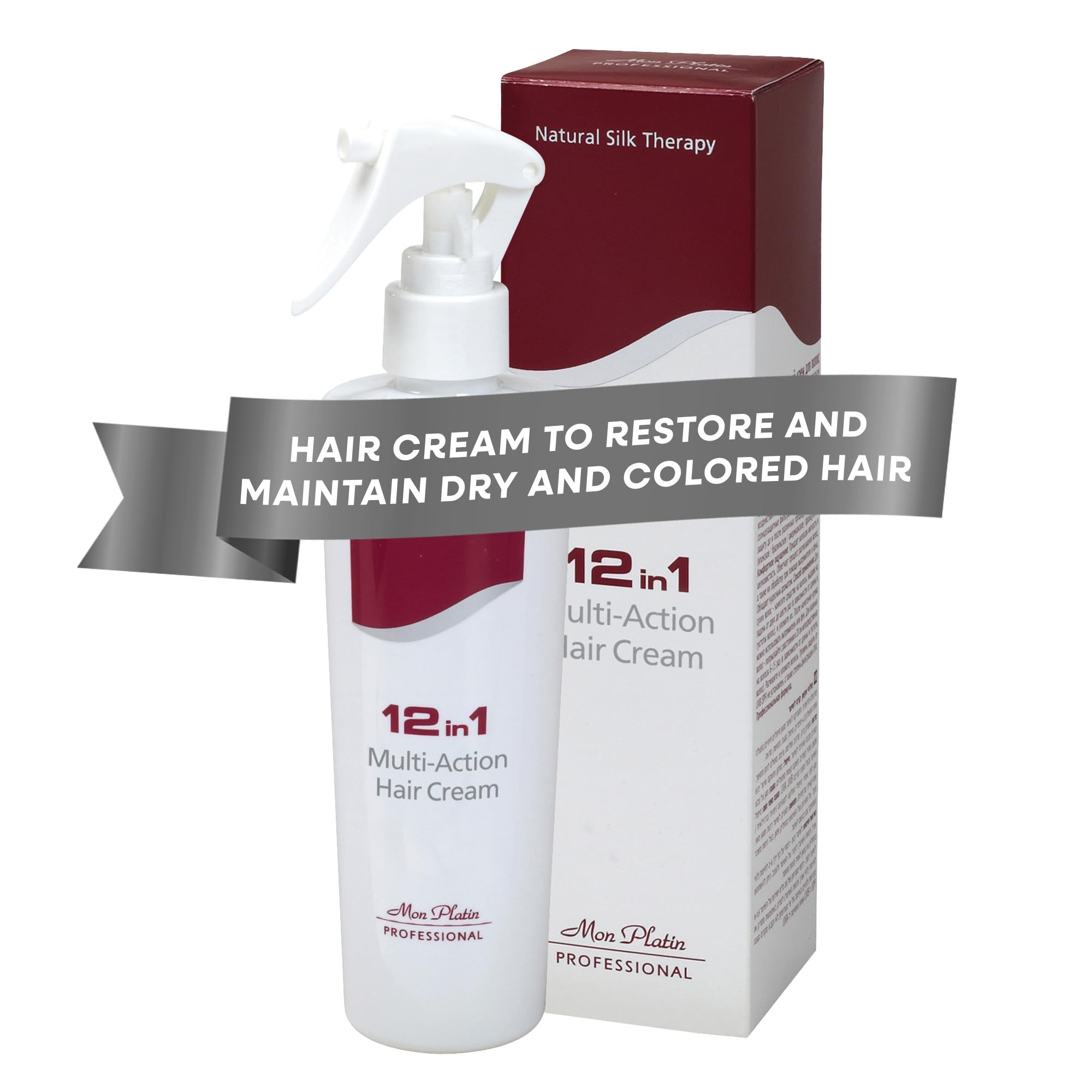 Mon Platin 12 in 1 Multi Action Hair Cream with Black Caviar