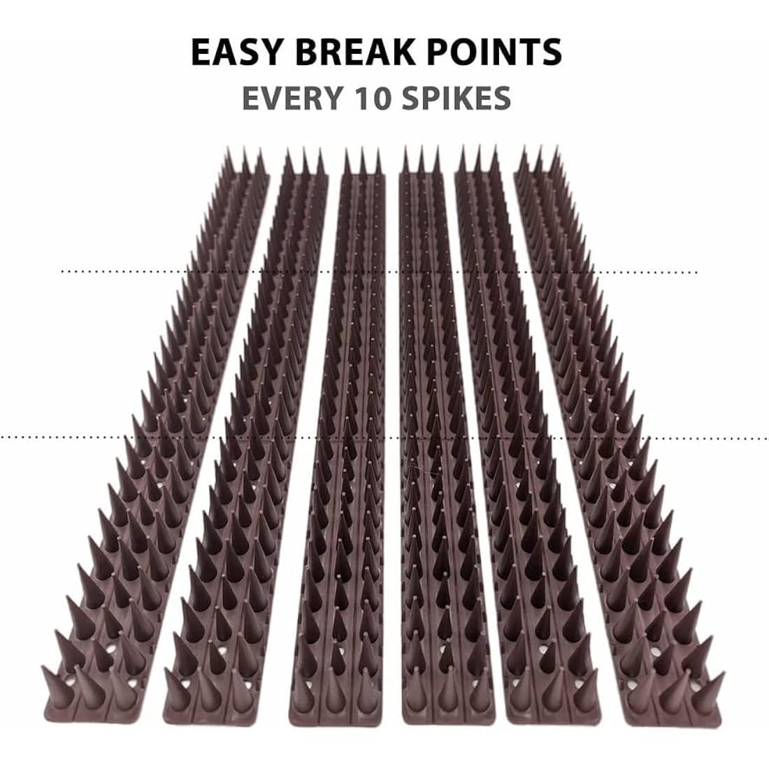 Jolof Store Wall & Fence Security Spikes – Anti-Climb Pest Deterrent