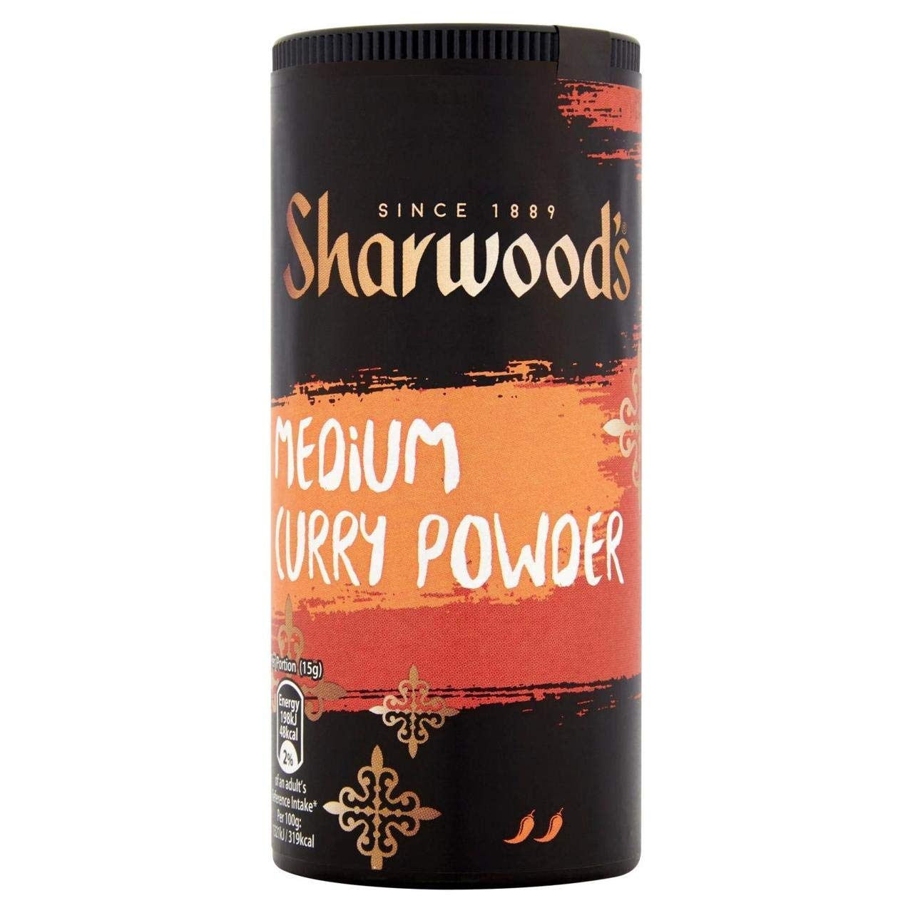 Sharwoods Medium Curry Powder – Authentic Indian Spices - 3 x 102g