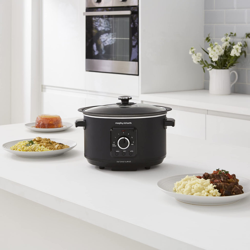 Morphy Richards 3.5L Easy Time Slow Cooker | Hob Proof & Keep Warm