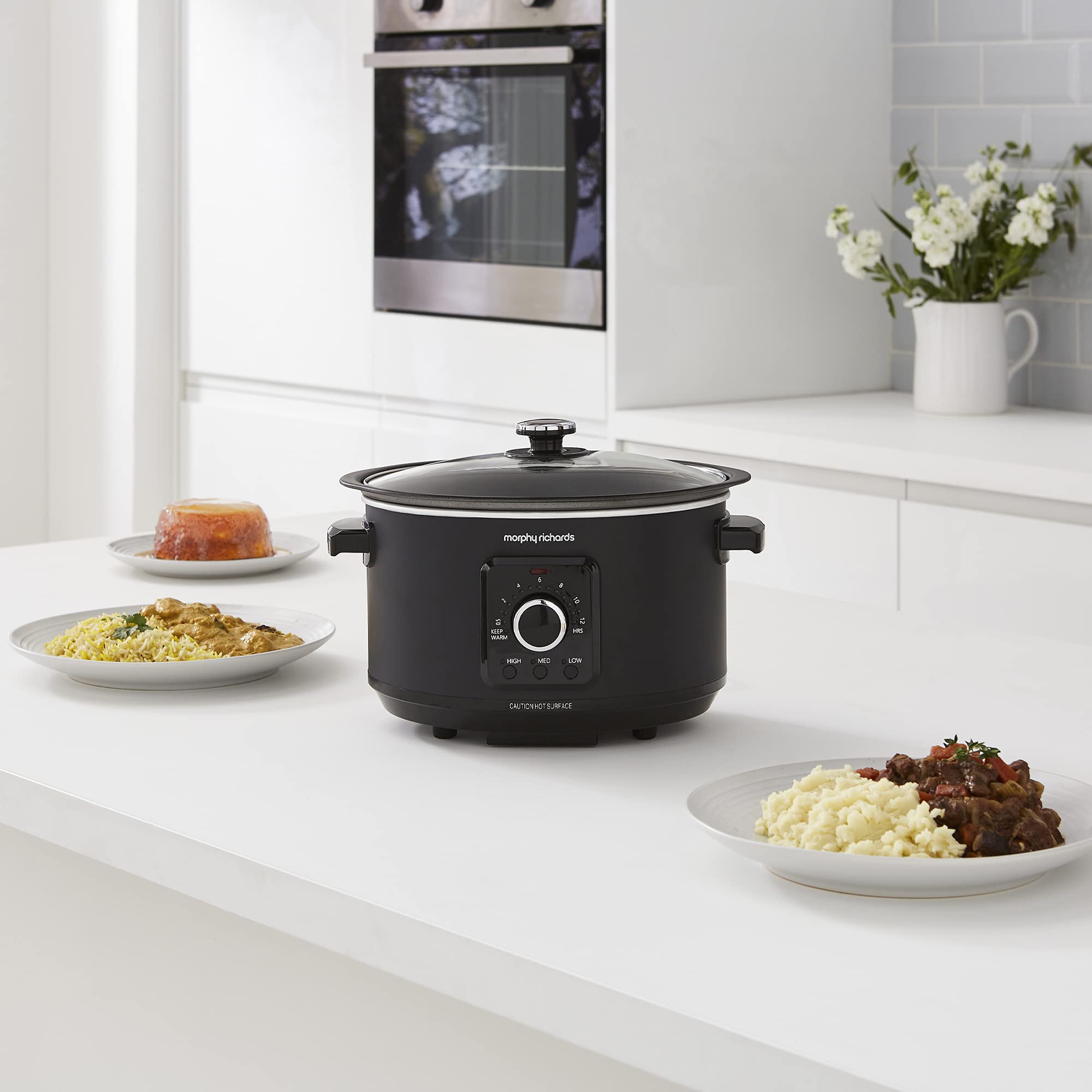 Morphy Richards 3.5L Easy Time Slow Cooker | Hob Proof & Keep Warm