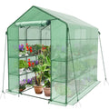 VOUNOT Walk-In Greenhouse with Shelves | Portable Garden Growhouse
