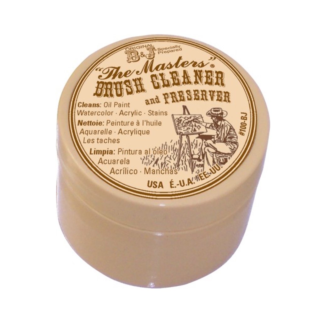 The Masters Brush Cleaner & Preserver for Oil & Acrylic Paint – 1 oz
