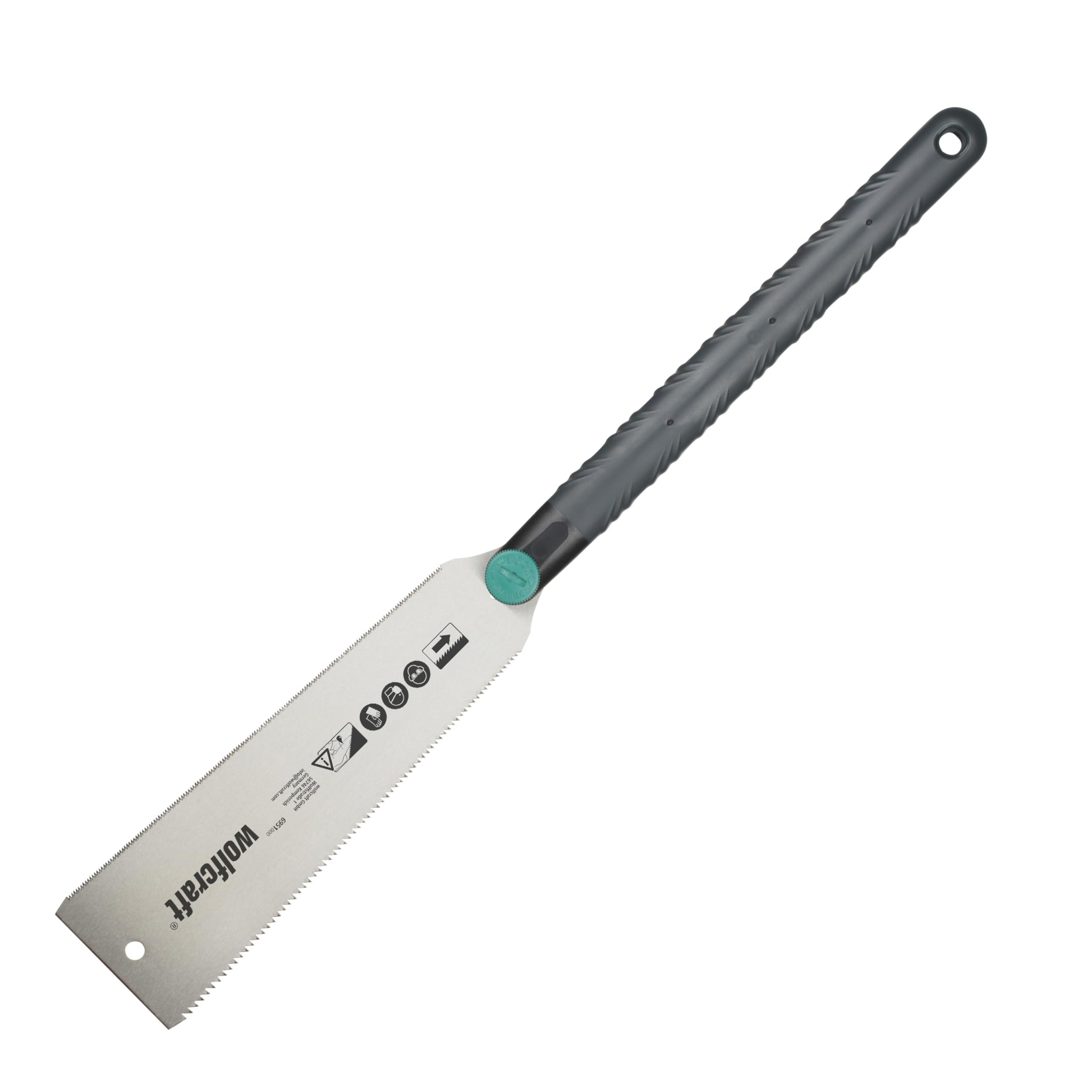 Wolfcraft Japanese Saw 240mm - Precision Hand Saw for Wood and Plastic