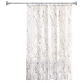 Splash Home Marble Polyester Shower Curtain | Water-Resistant, 70x72