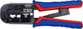 KNIPEX Crimping Pliers for Western Plugs, Multi-Component Handles 190mm