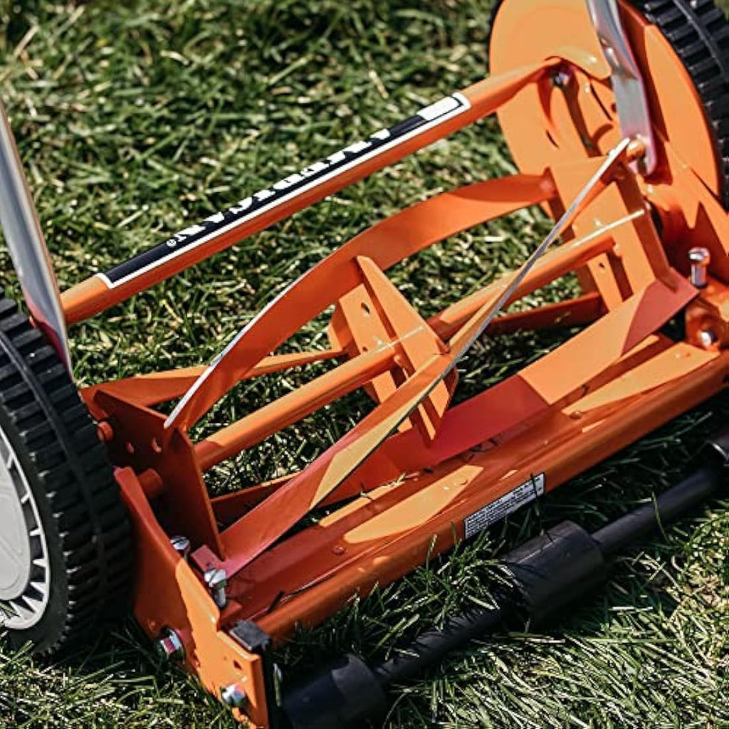 American Lawn Mower 14-Inch 4-Blade Push Reel Mower - Alloy Steel