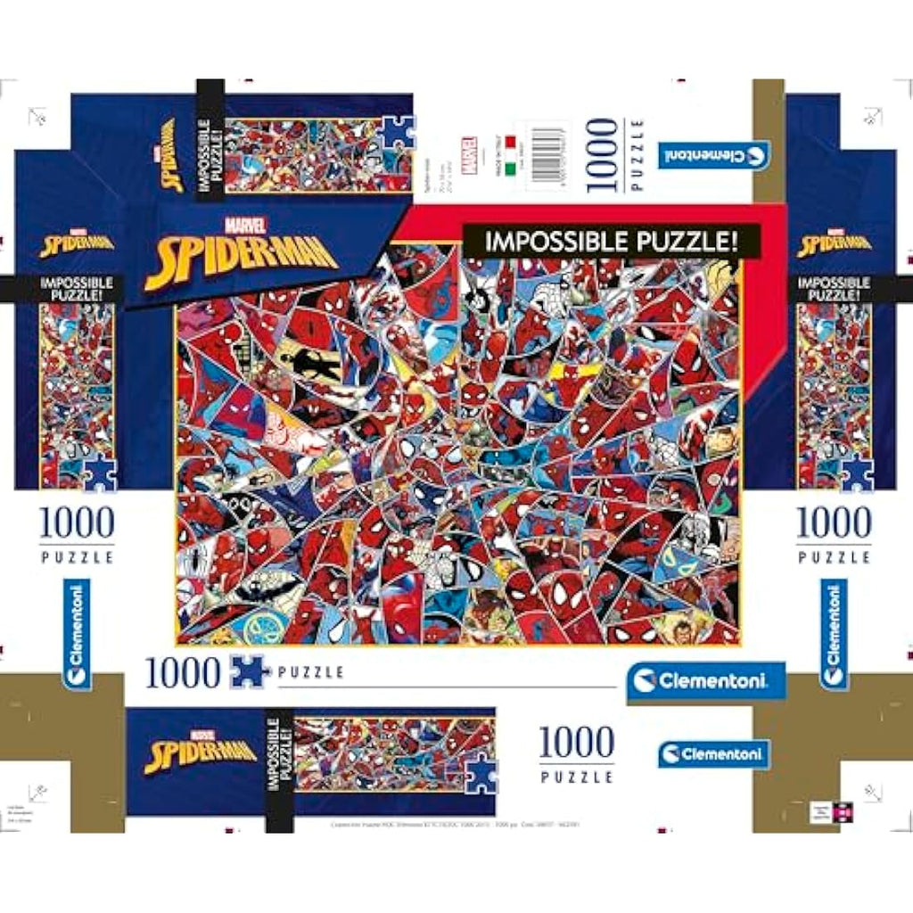 Clementoni Marvel Spiderman Impossible Jigsaw Puzzle – 1000 Pieces