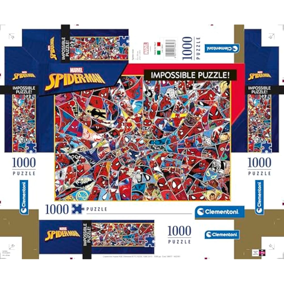Clementoni Marvel Spiderman Impossible Jigsaw Puzzle – 1000 Pieces