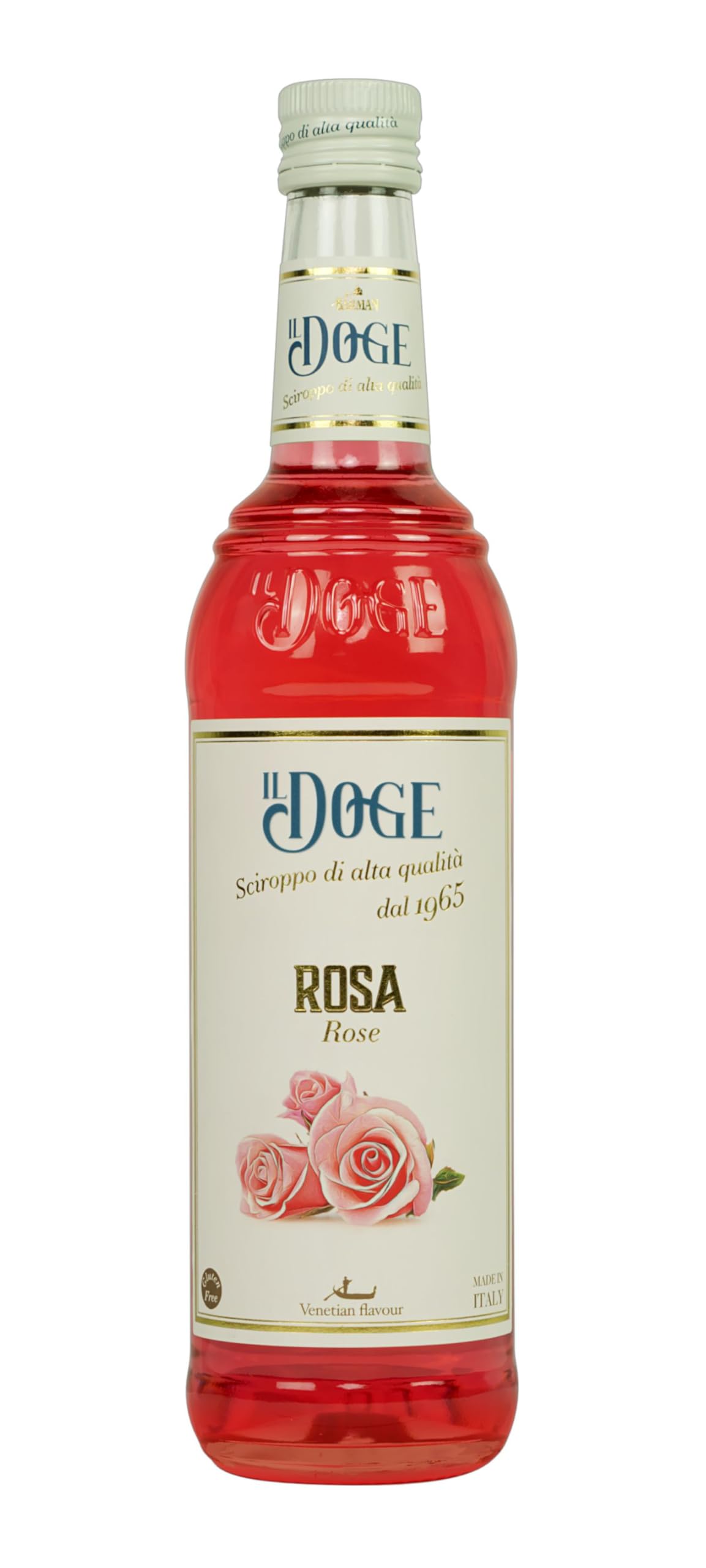 IL DOGE Rose Syrup 70cl – Premium Beverage Mixer for Cocktails & Coffee