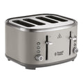 Russell Hobbs Stylevia 4-Slice Toaster – Mocha Stainless Steel