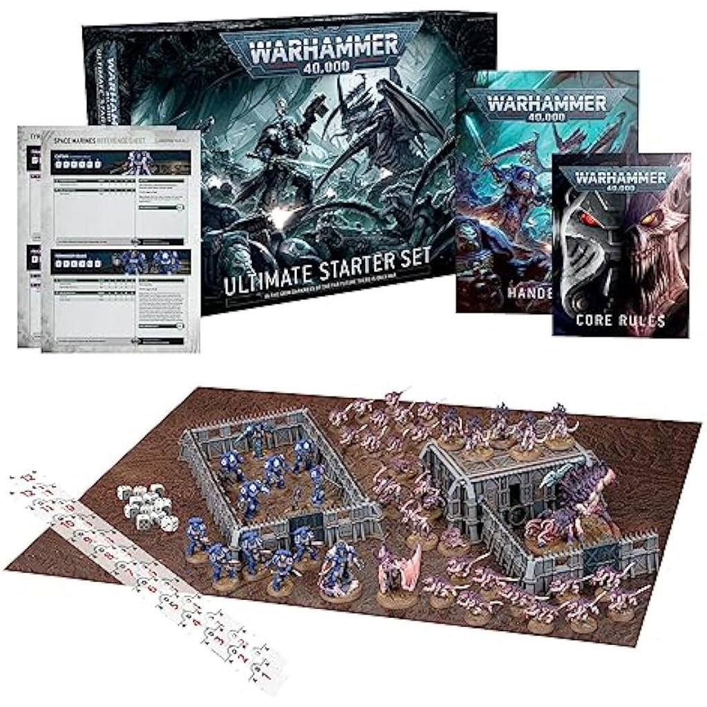 Warhammer 40,000: Ultimate Starter Set – Games Workshop Sci-Fi Wargame