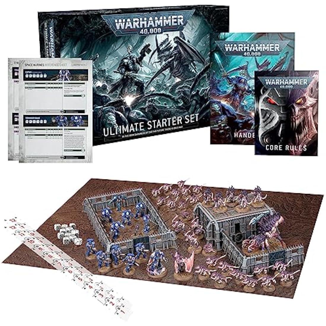 Warhammer 40,000: Ultimate Starter Set – Games Workshop Sci-Fi Wargame