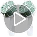 DOITOOL Foam Floral Bouquet Holders for Wedding Flower Arrangements, 2Pcs