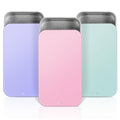 SynHHergyx Metal Tin Box, 3 Pcs 2.36×1.33×0.4 Inch Small Tin Box, 3 Colors