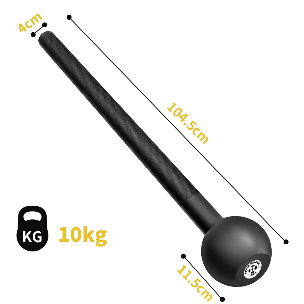 Power Guidance Steel Mace Bell - 10kg Heavy Duty Strength Trainer