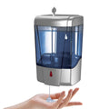 interhas! Automatic Wall Mounted Commercial Hand Sanitizer Dispenser - Liquid/Gel Touchless, 600ml/20oz Silver - image 1