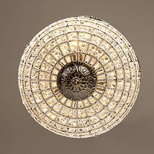 Newrays Royal Empire Crystal Chandelier – Vintage G9 Ceiling Light