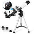 Uverbon F40040 Astronomical Refractor Telescope for Kids – White