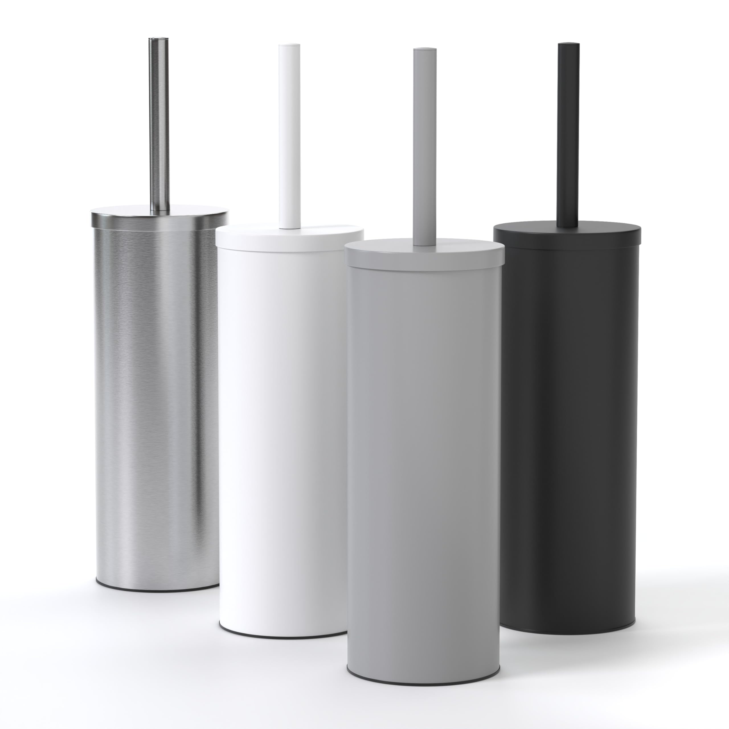 SAVEGA Silicone Toilet Brush – Rust-Proof Stainless Steel with Holder