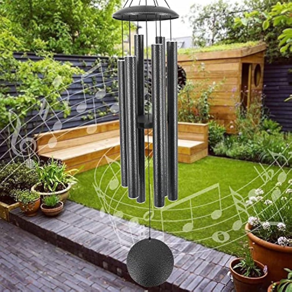 ASTARIN 45-Inch Memorial Wind Chimes | Deep Tone Metal Outdoor Decor