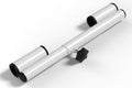 Sevko Sliding Patio Door Lock with Scratch Protection Inserts - White