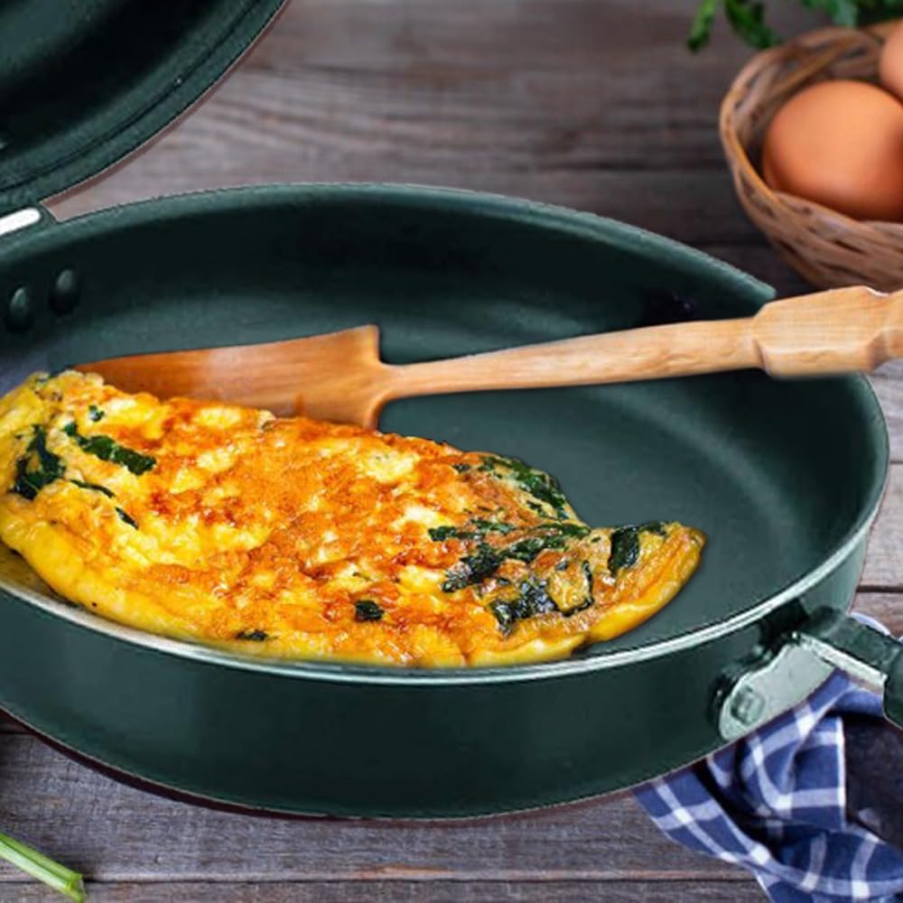 IBILI Indubasic Nonstick Tortilla Pan – Black Aluminium Skillet, 24 cm