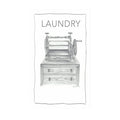 Laundry Tea Towel – White Ethically Sourced Cotton Dish Cloth