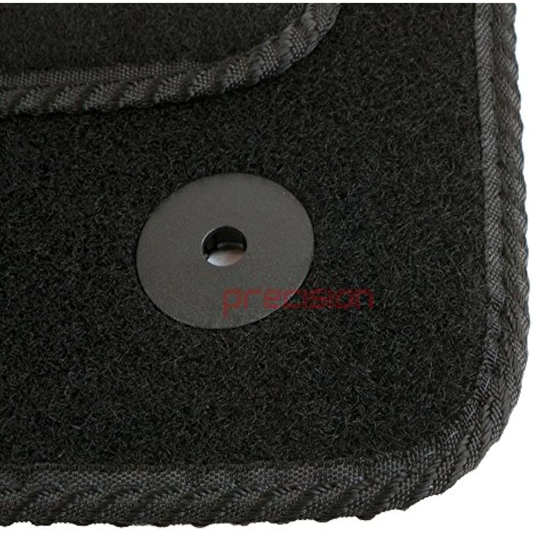 VW Golf MK7 (2013-2020) GTD Logo Black Tailored Car Mats