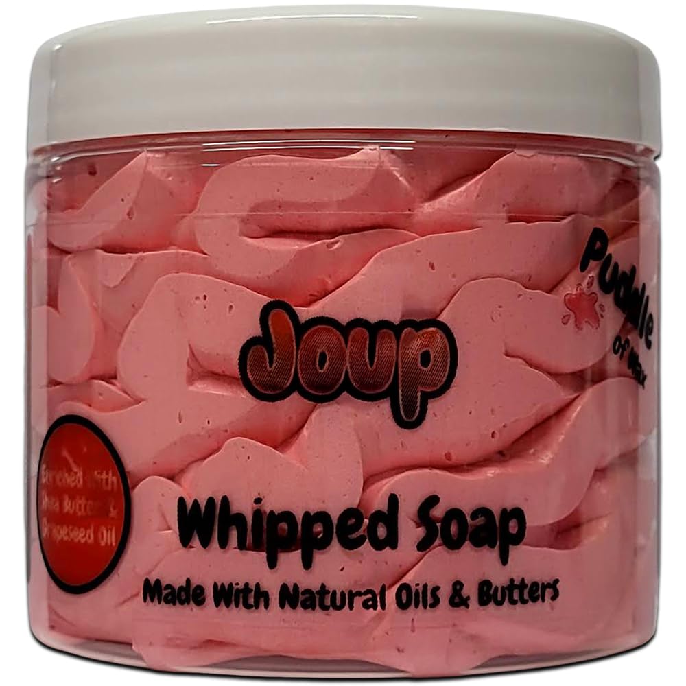Puddle of Wax Joop Whipped Soap Body Wash – Vegan Shea Butter – 150g