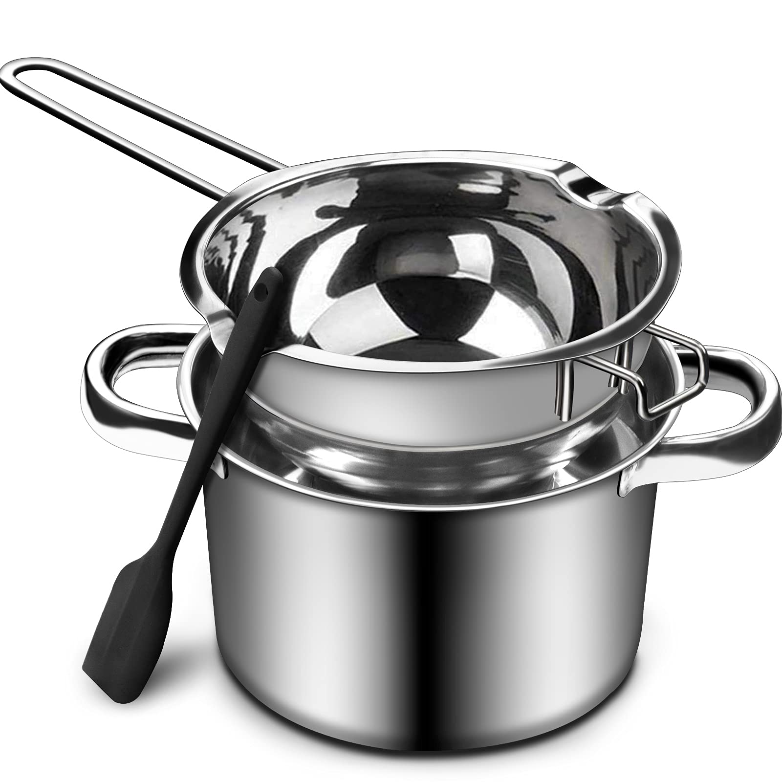 Double Boiler Pot Set – 304 Stainless Steel Chocolate Melter
