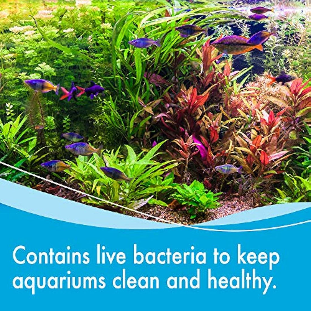 AQUARIAN Weekly Aquarium Water Cleaner with Beneficial Bacteria - 473ml
