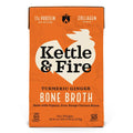 Kettle & Fire Chicken Bone Broth with Turmeric & Ginger – 16.9 oz