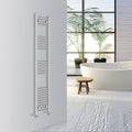 Warmehaus Straight Bathroom Heated Towel Rail Warmer 1600x300mm Chrome - image 1