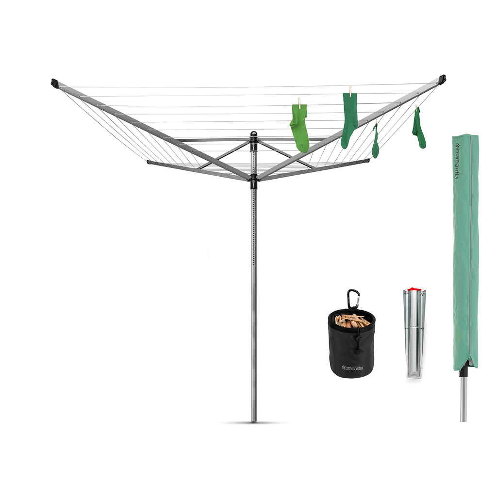 Brabantia Lift-O-Matic Rotary Dryer – 50m Adjustable Clothes Line