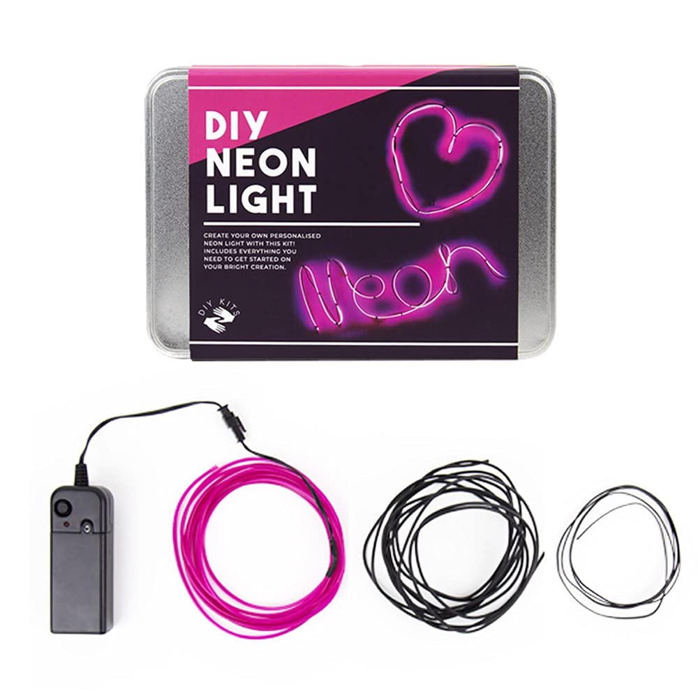 Gift Republic DIY Neon Light Kit – Personalized Pink Room Decor
