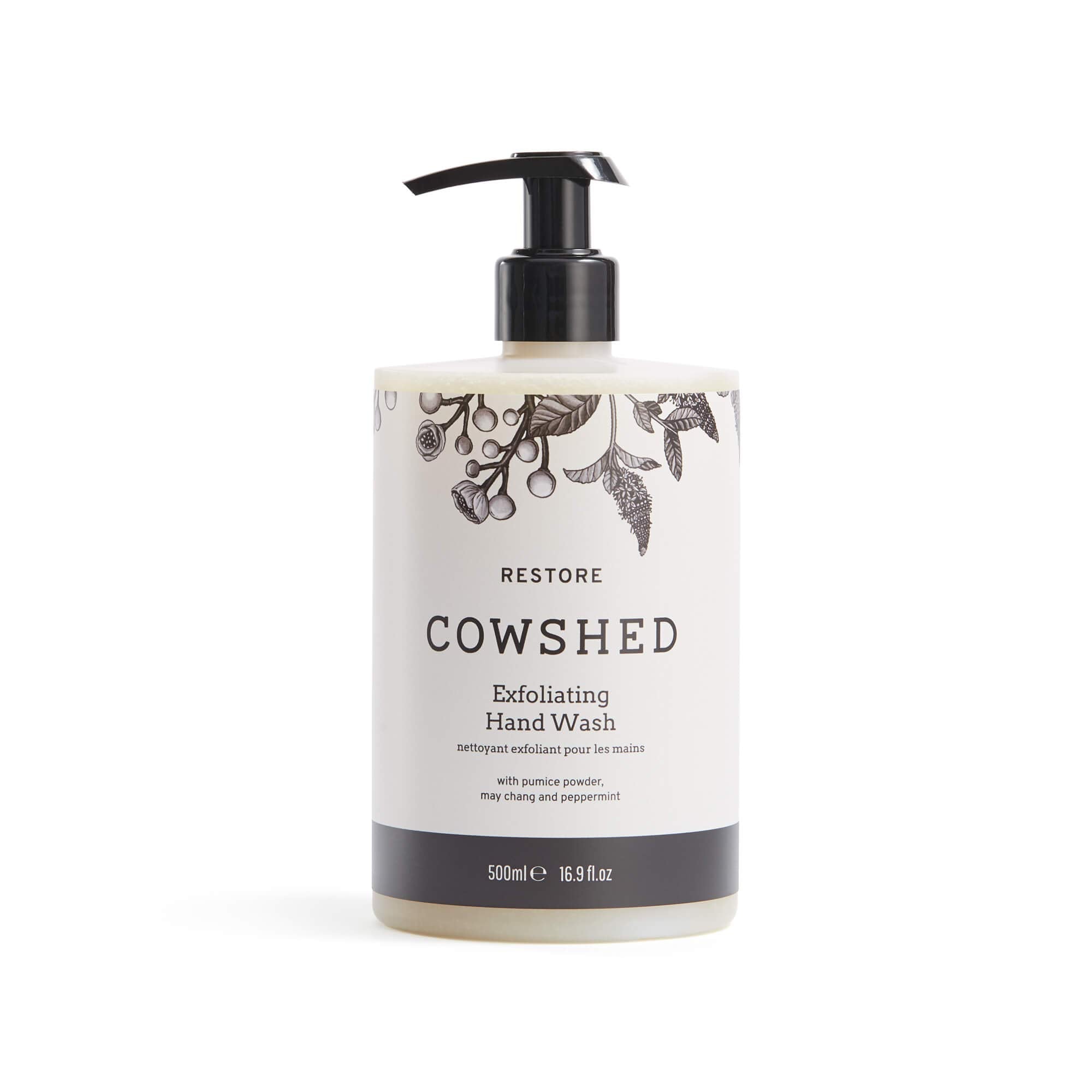 Cowshed Restore Exfoliating Hand Wash | Natural Essential Oils - 500ml