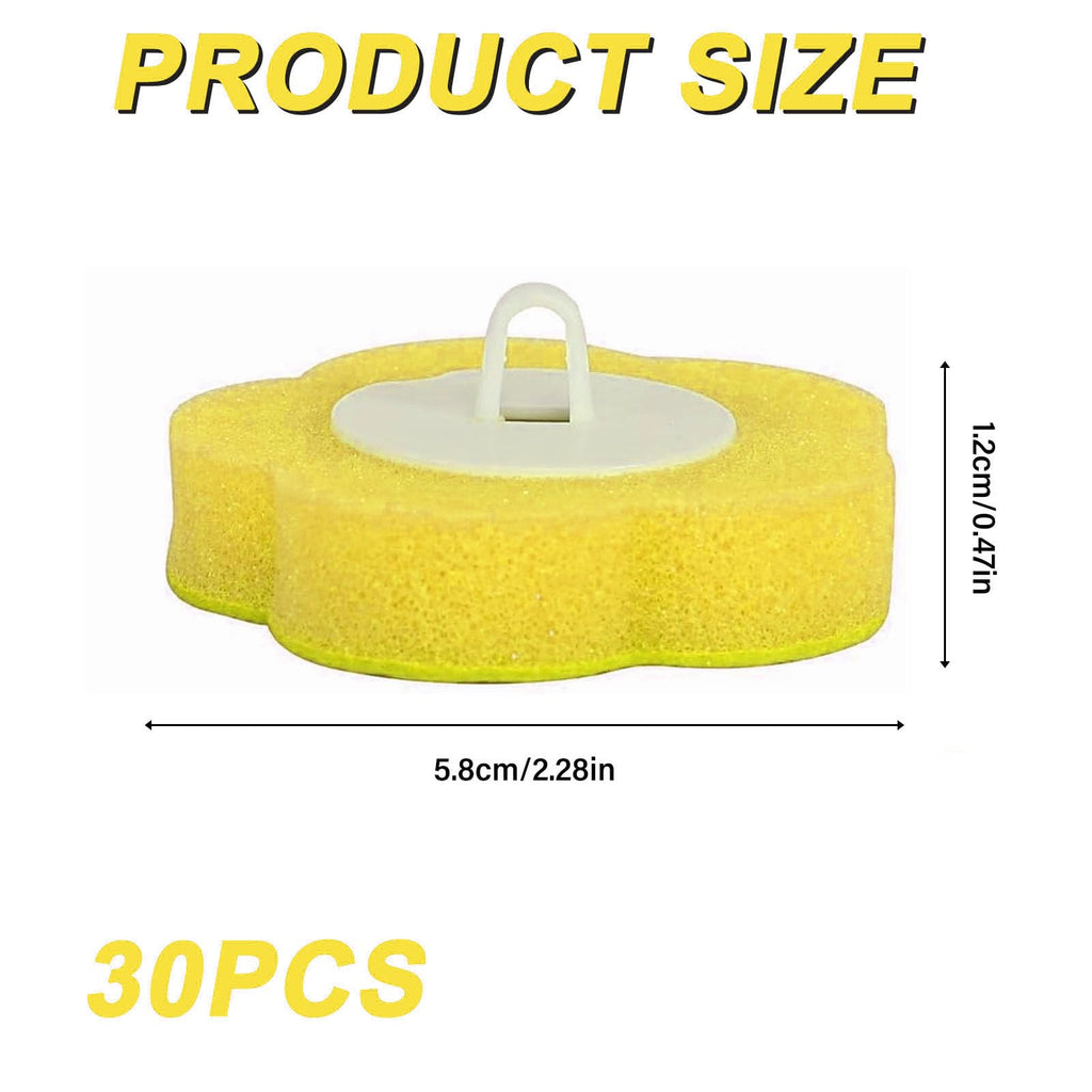 Disposable Toilet Brush Refills,30 Pcs Toilet Wand Replacement Heads-Yellow - image 2